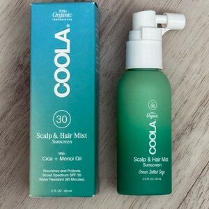COOLA Scalp & Hair Mist with Cica + Monoi Oil NIB